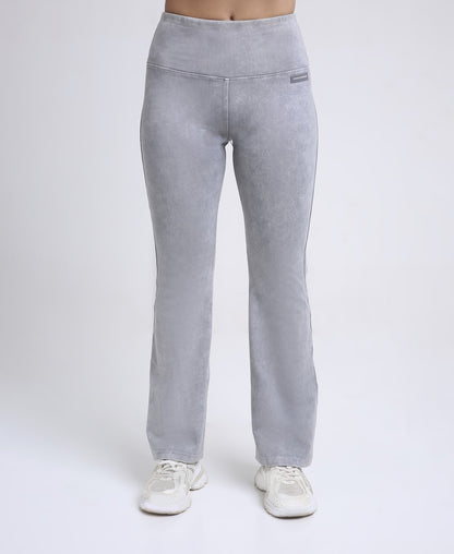Light Grey Denim Wash Leggings