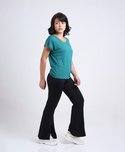 Teal Activewear Top
