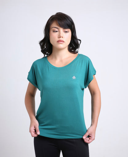 Teal Activewear Top