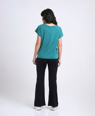 Teal Activewear Top