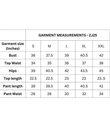 Find your ideal fit with our size chart for the Two Piece Bold Contrast White Tracksuit, featuring bust, waist, hips, and length measurements for sizes S–XXL—crafted from soft cotton-blend fabric in a sporty-chic style.