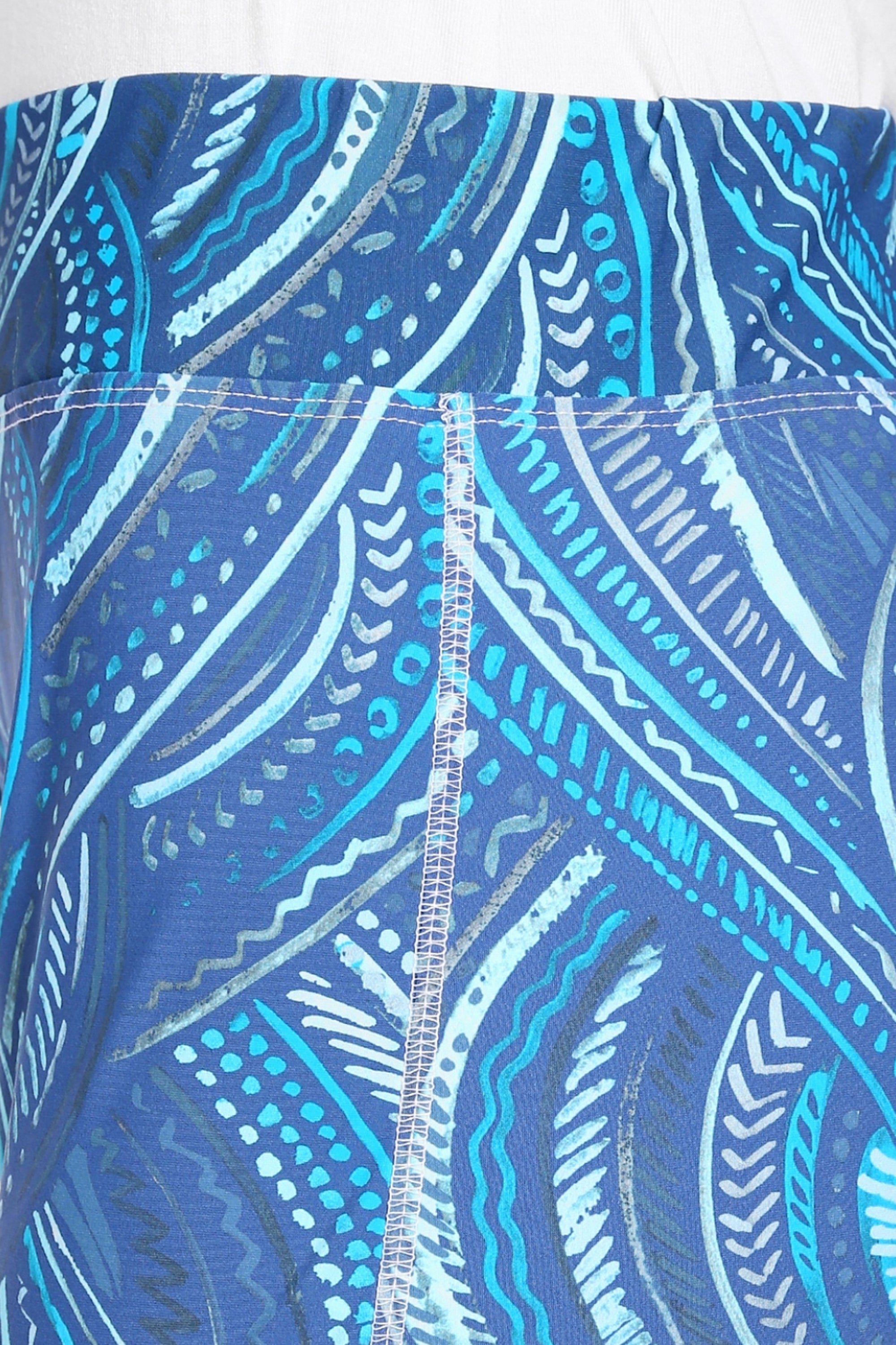 Tuna Active Printed Blue Leggings