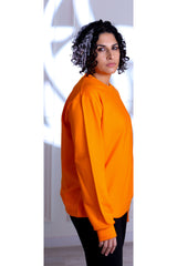 Unisex - Orange Sweatshirt